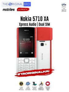 Nokia 5710 XA - PTA Approved - 12 Months Warranty - White - The Original Bro Mobiles - TOB36